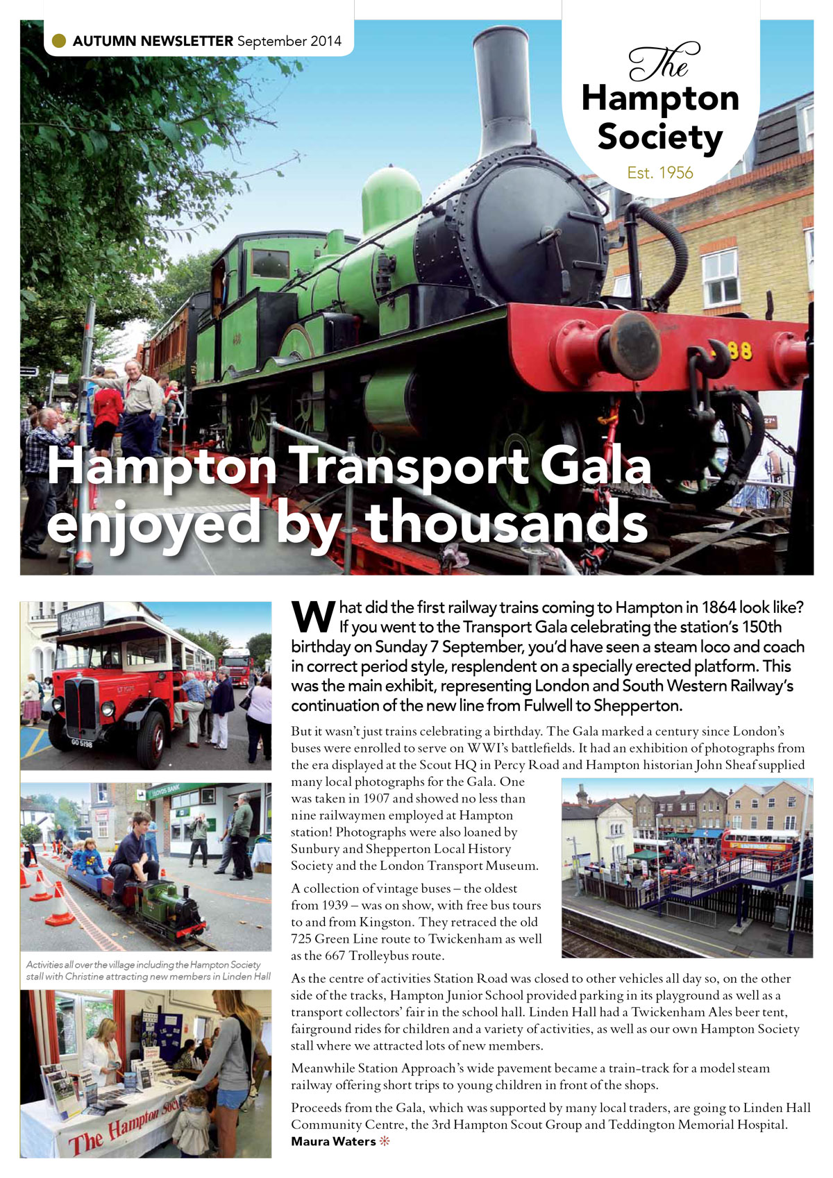 The Hampton Society Newsletter Autumn 2014